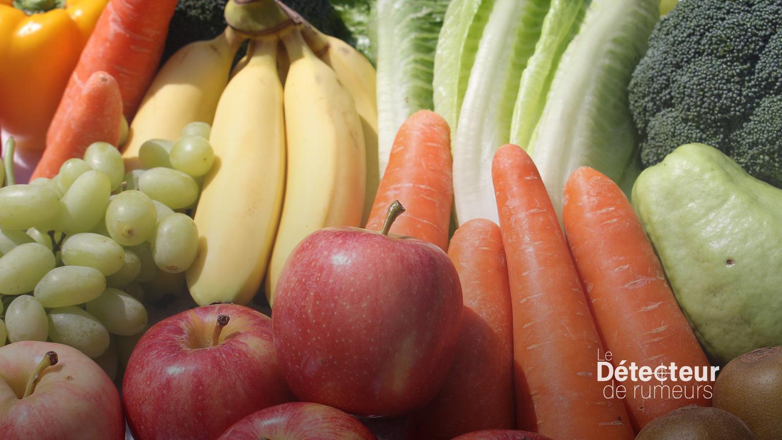 Manger 5 portions de fruits et légumes par jour pour être en santé